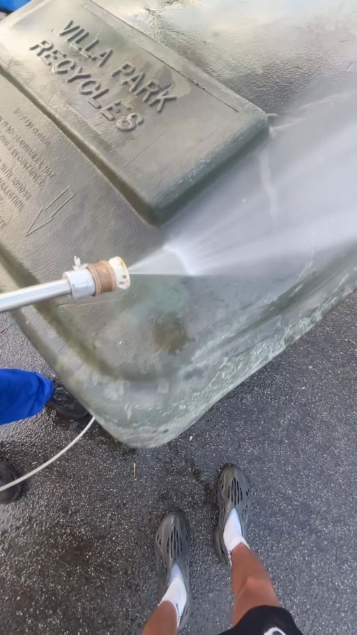 Trash Bin Cleaning